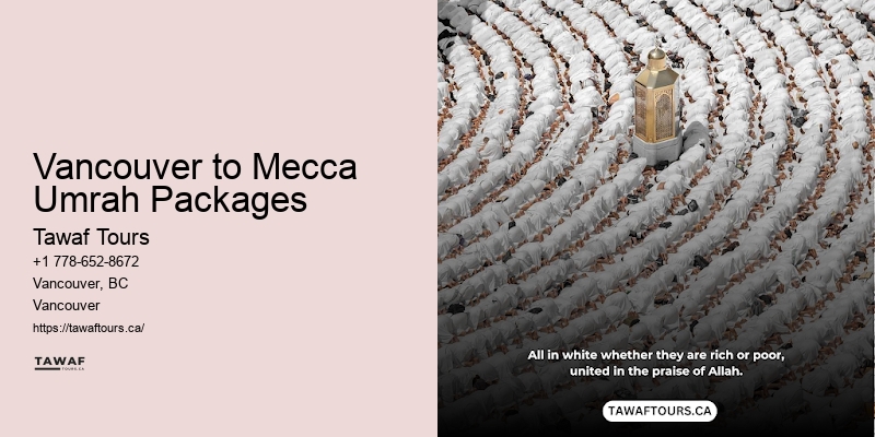 Affordable Umrah Flights with Vancouver Departures