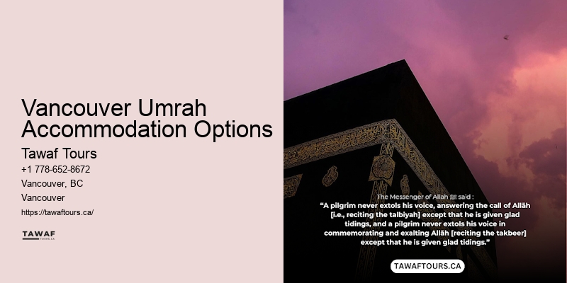 Umrah Packages Vancouver with Group Prayer Facilities