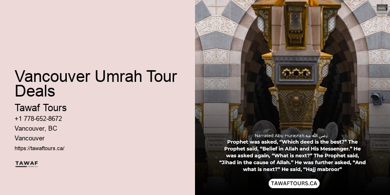 Vancouver Umrah Packages for Newlyweds