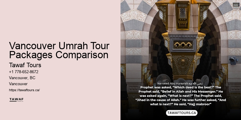 Exclusive Umrah Packages for Vancouver Muslims