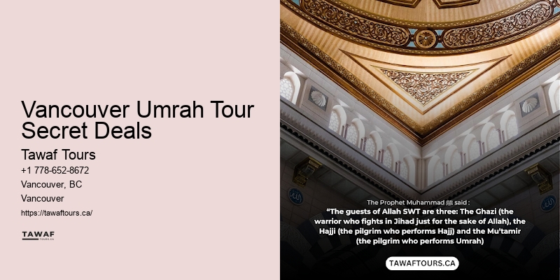 Umrah Packages Vancouver with Sightseeing