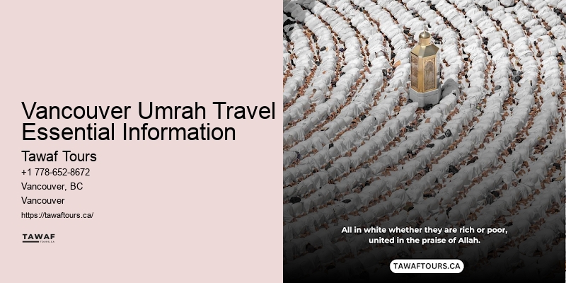 Vancouver Umrah Tour Recommendations