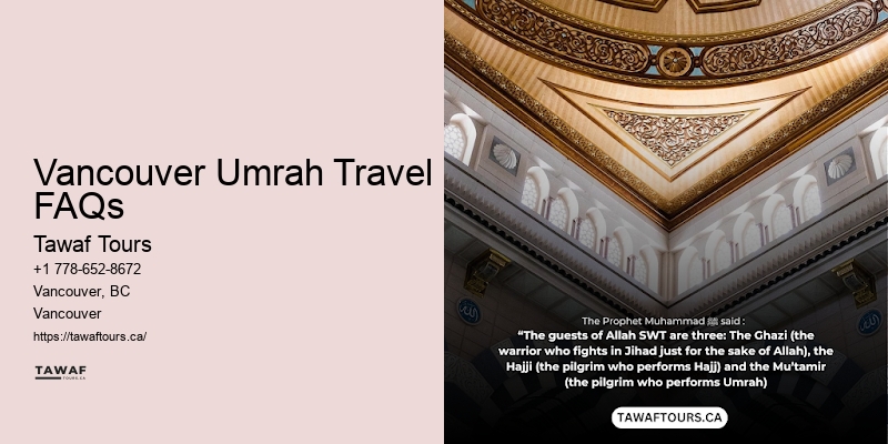 Umrah group tours Vancouver
