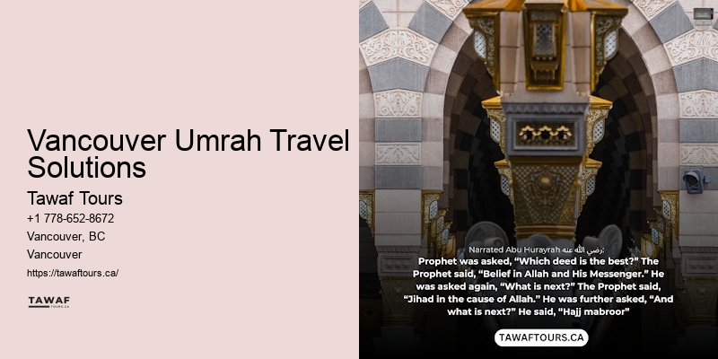 Vancouver Umrah Flight Deals