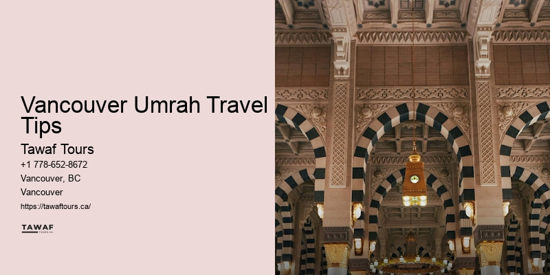 Umrah Packages Vancouver with Responsible Tourism Practices