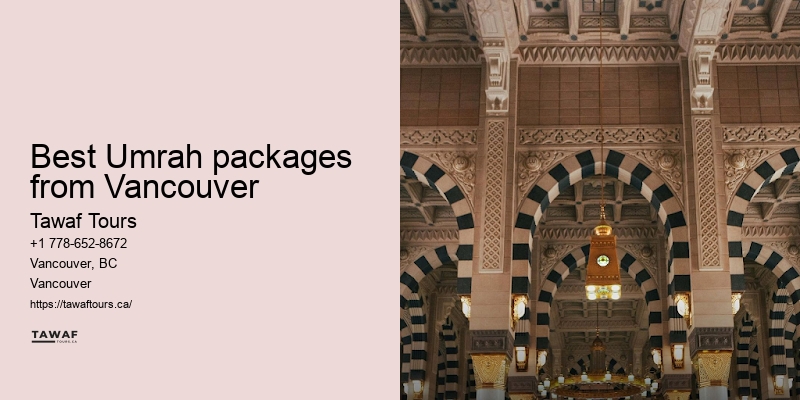 Custom Umrah packages Vancouver