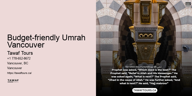 Top Umrah deals Vancouver