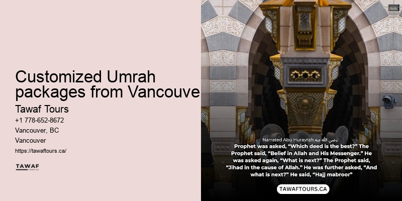 Vancouver Umrah travel destination insights