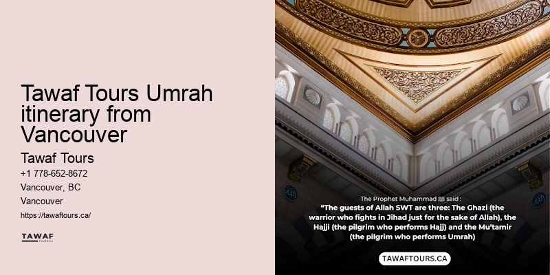 Umrah Package From Vancouver