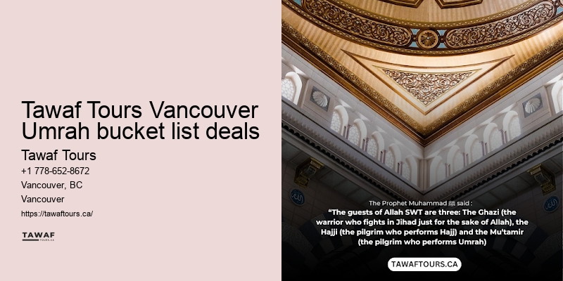 Vancouver Umrah travel destination reviews