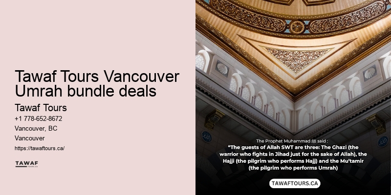 Vancouver Umrah travel experts