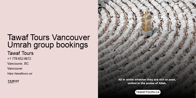 Vancouver Umrah travel advisors
