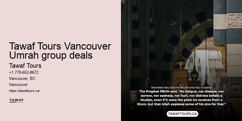 Vancouver Umrah travel packages