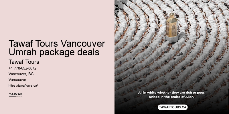Tawaf Tours Vancouver Umrah travel tips