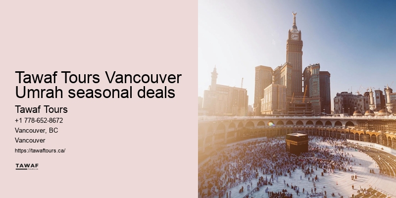 Umrah travel deals from Vancouver