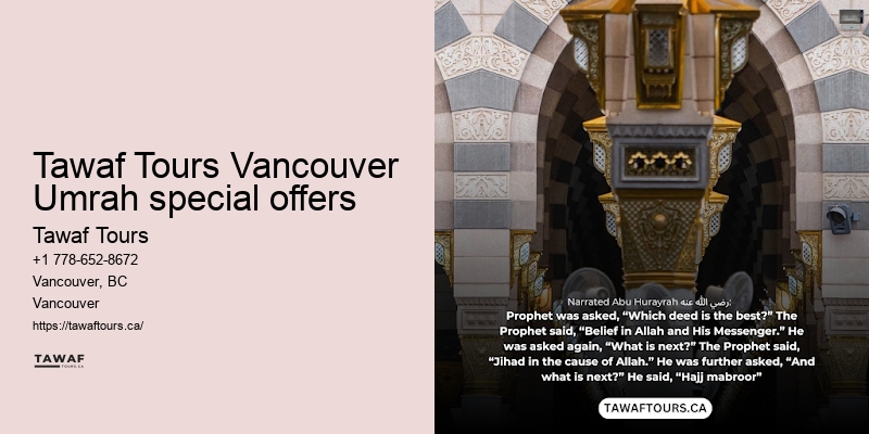 Vancouver Umrah travel reviews