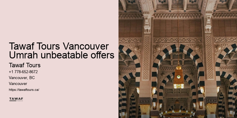 Umrah travel packages from Vancouver
