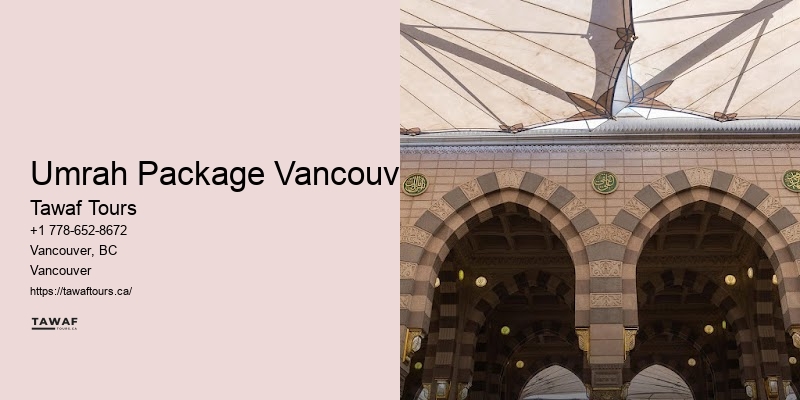 Vancouver Umrah travel rates