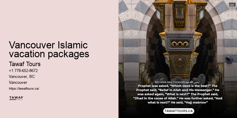 Tawaf Tours Vancouver Umrah package add-ons