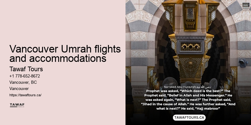 Vancouver Umrah trip planner