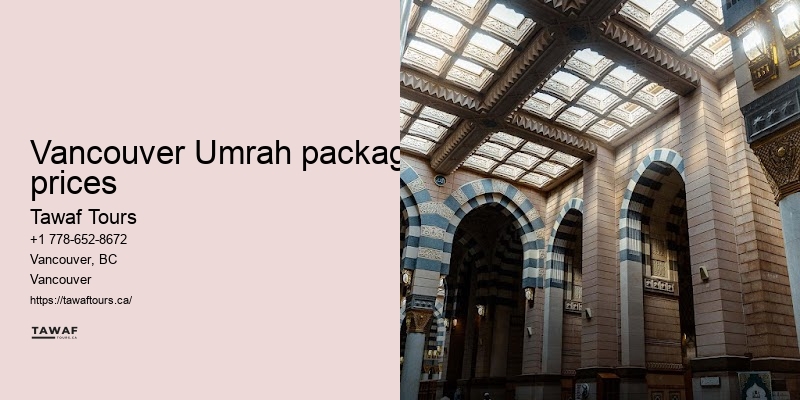Vancouver Umrah package value