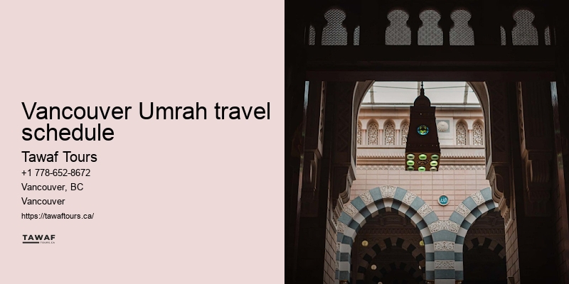 Vancouver Umrah travel consultants