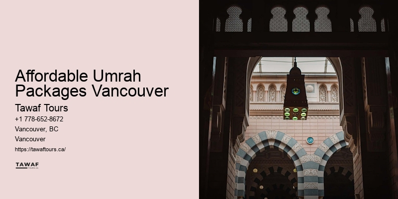 Economy Umrah Tours Affordable Umrah Packages Vancouver