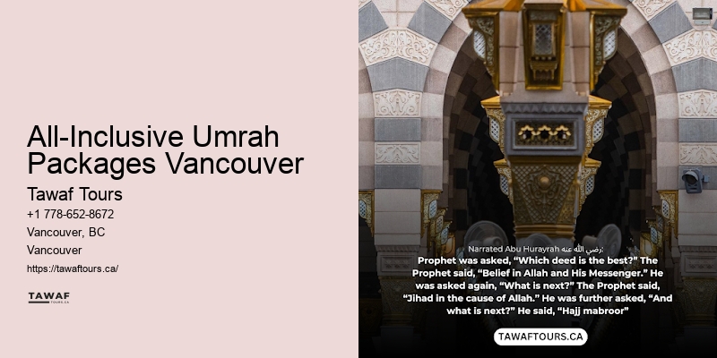 Top Umrah Travel Packages All-Inclusive Umrah Packages Vancouver
