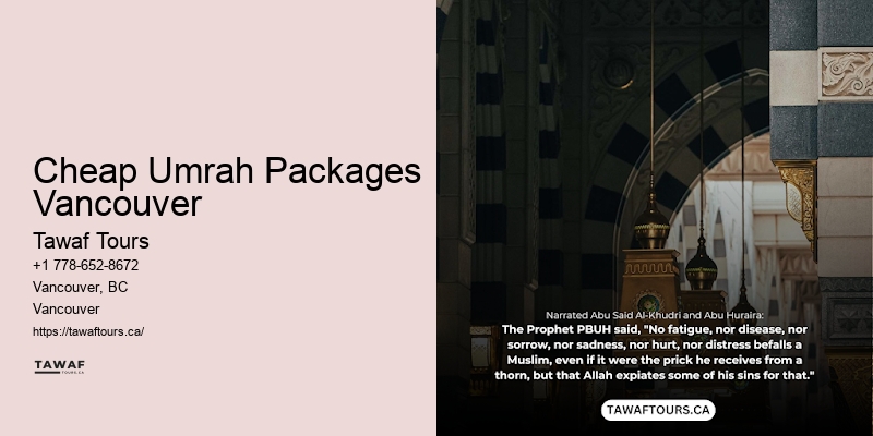 Cheap Umrah Packages Vancouver Umrah Travel Agents