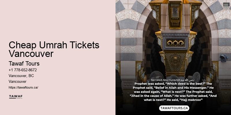 Umrah Deals for Families Cheap Umrah Tickets Vancouver