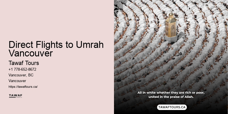 Direct Umrah Flights 2024 Direct Flights to Umrah Vancouver