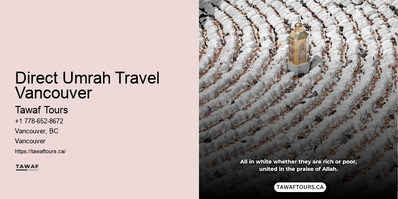 Direct Umrah Travel Vancouver Umrah Health Tips