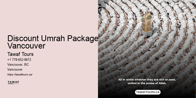 Discount Umrah Packages Vancouver Umrah Flight Bookings