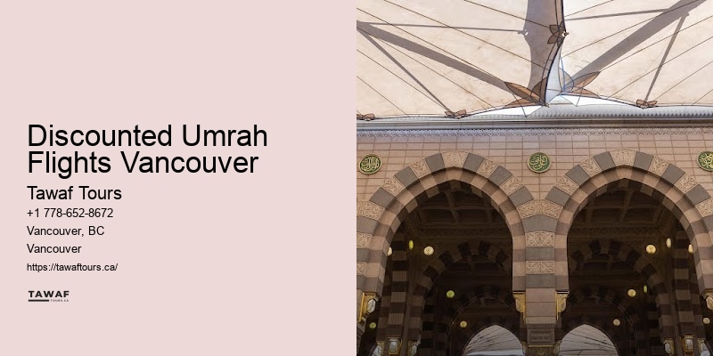 Discounted Umrah Flights Vancouver Women’s Umrah Packages