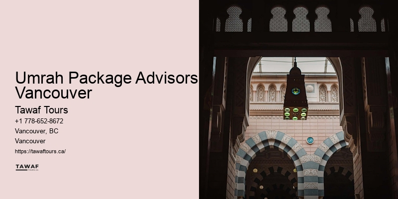 Umrah Travel Company Umrah Package Advisors Vancouver
