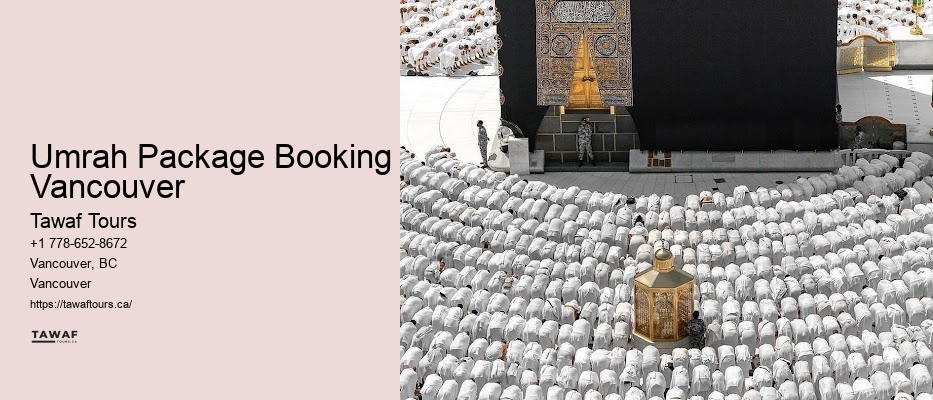 Group Pilgrimage Packages Umrah Package Booking Vancouver