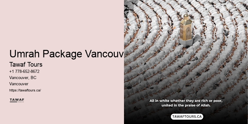 Umrah Package Deals Umrah Package Vancouver