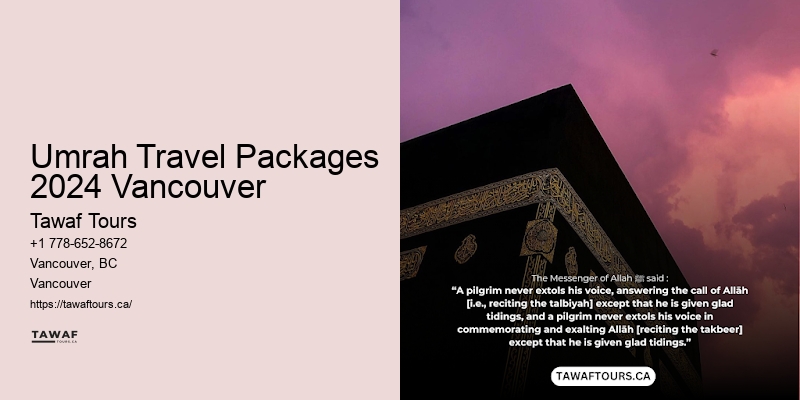 Luxury Hajj Packages Umrah Travel Packages 2024 Vancouver