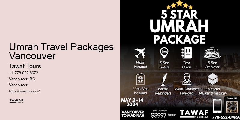 Hajj Tour Operators Umrah Travel Packages Vancouver