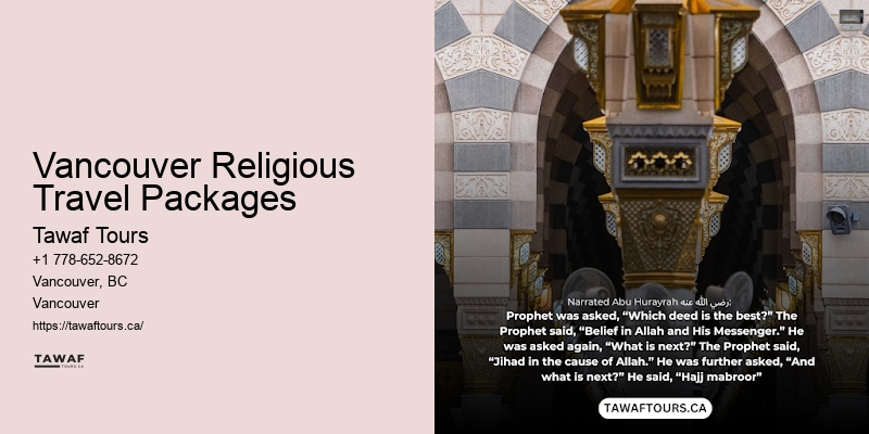 Umrah Travel Discounts Vancouver Religious Travel Packages