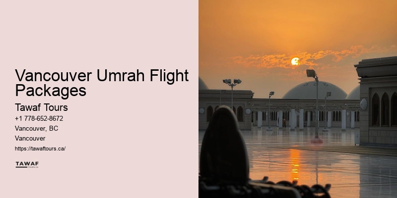 Vancouver Umrah Flight Packages