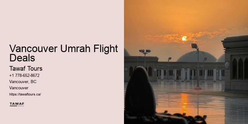 Vancouver Umrah Flight Deals