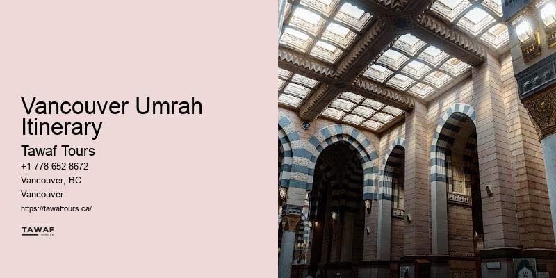 Vancouver Umrah Itinerary Umrah Services 2024