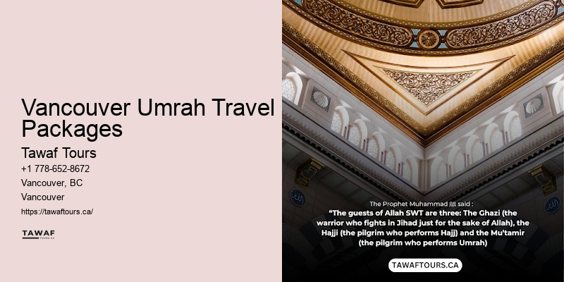 Umrah Travel Discounts Vancouver Umrah Travel Packages