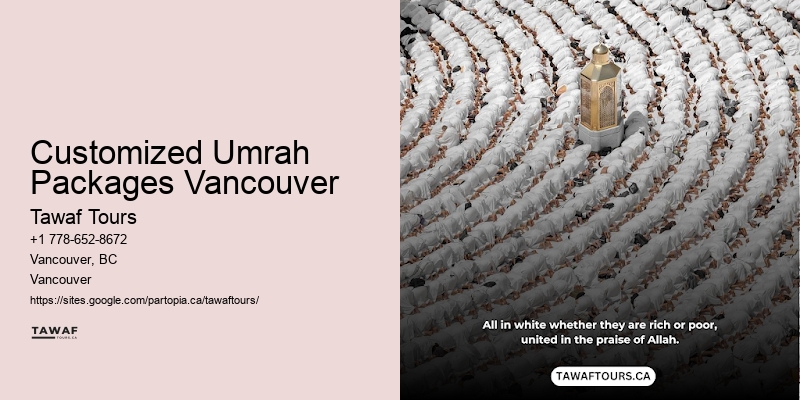 Affordable Pilgrimage Deals Customized Umrah Packages Vancouver