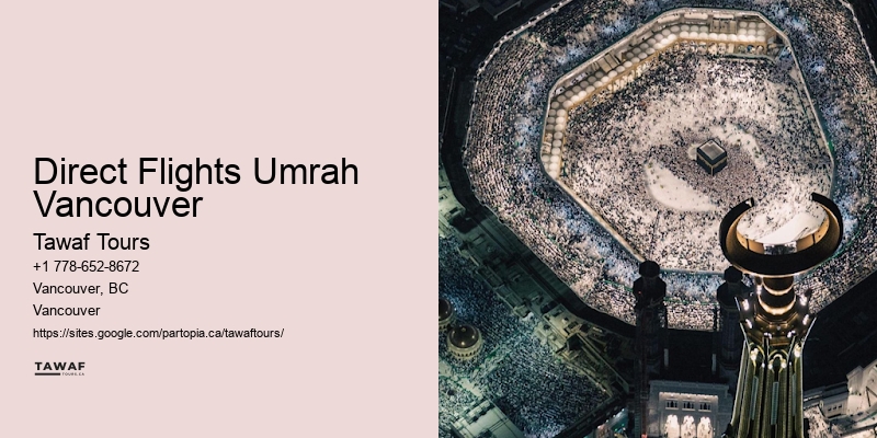 Direct Flights Umrah Vancouver Winter Umrah Packages