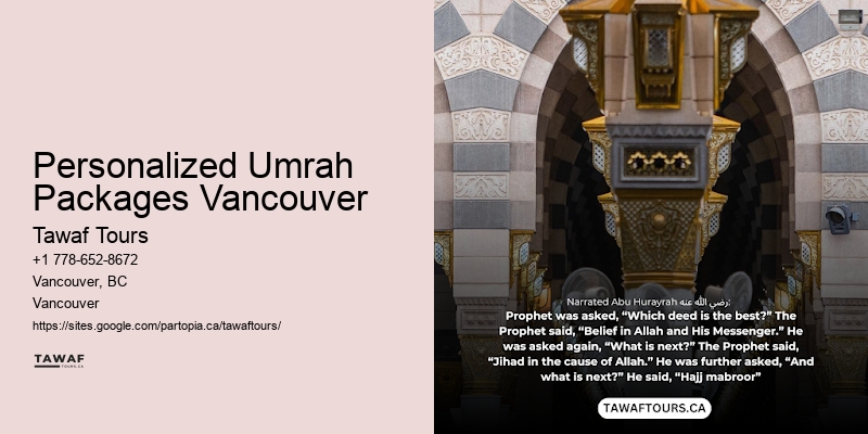 Budget Umrah Packages Personalized Umrah Packages Vancouver