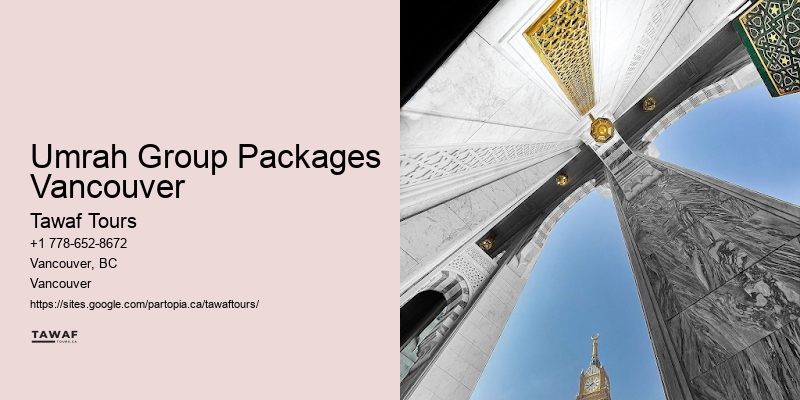 Umrah Group Packages Vancouver Umrah Booking