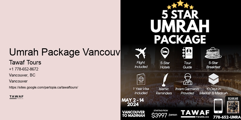Exclusive Umrah Tours Umrah Package Vancouver