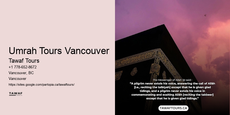 Top Umrah Packages Umrah Tours Vancouver BC
